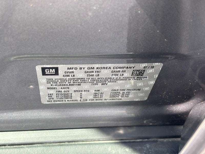 2020 Buick Encore FWD 4dr Preferred