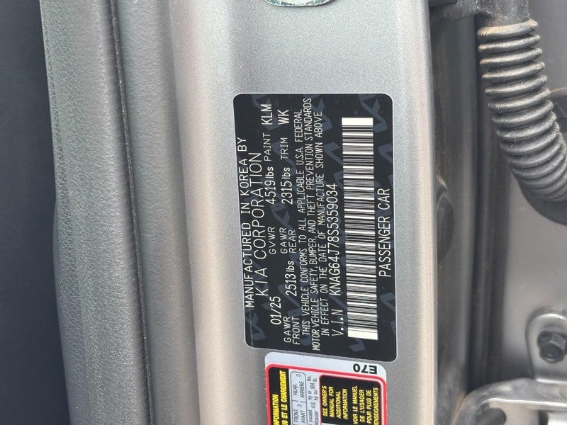2025 Kia K5 GT-Line Auto AWD