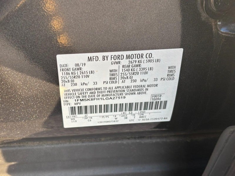 2020 Ford Explorer Limited 4WD