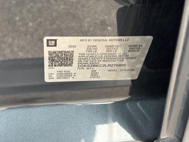 2020 GMC Yukon 4WD 4dr SLT