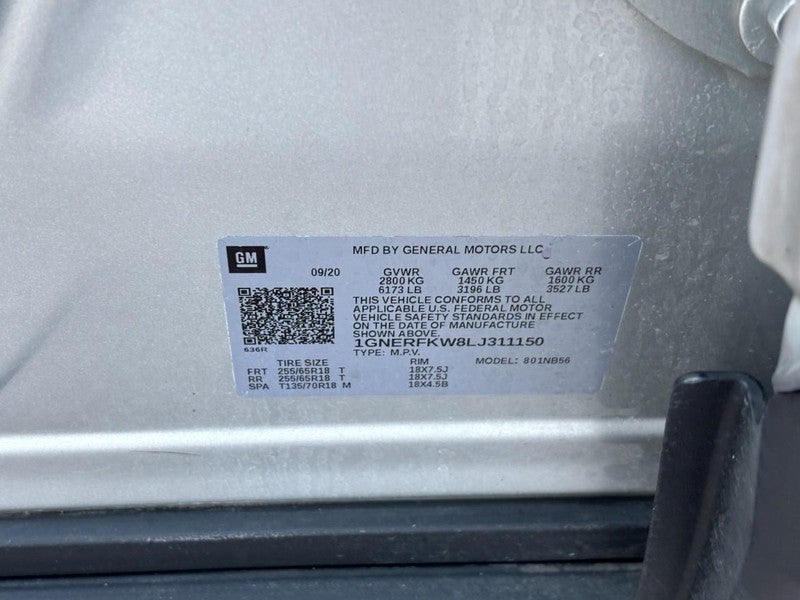 2020 Chevrolet Traverse FWD 4dr LS w/1LS