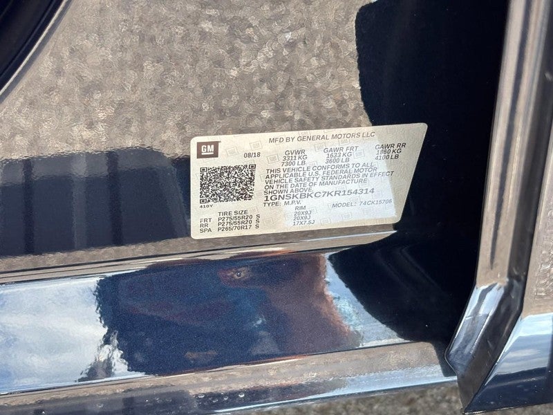 2019 Chevrolet Tahoe 4WD 4dr LT
