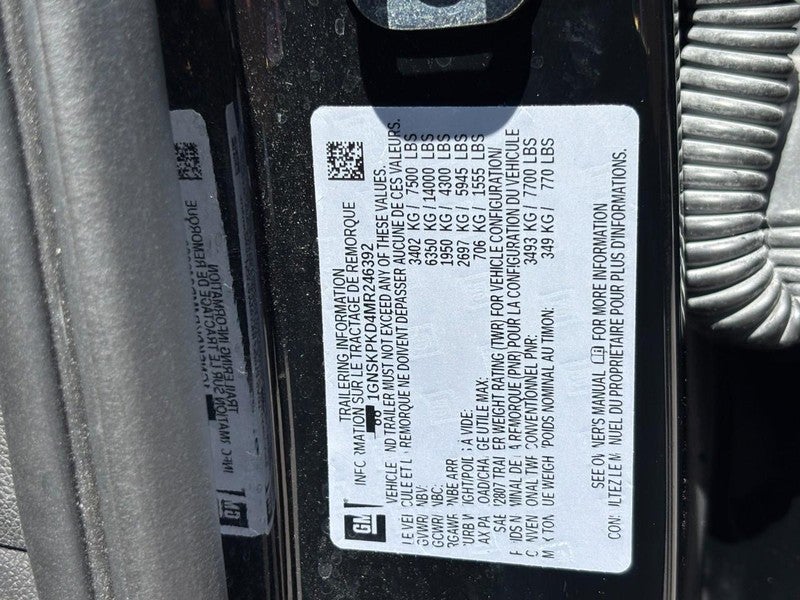 2021 Chevrolet Tahoe 4WD 4dr Z71