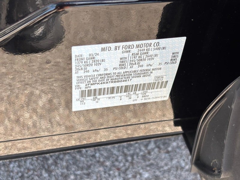 2024 Ford Edge Titanium AWD