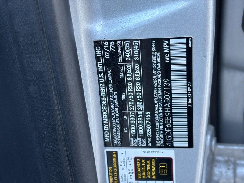 2017 Mercedes-Benz GLS GLS 450 4MATIC® SUV