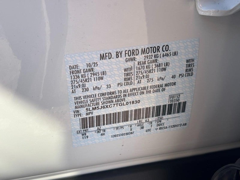 2026 Lincoln Aviator Premiere AWD