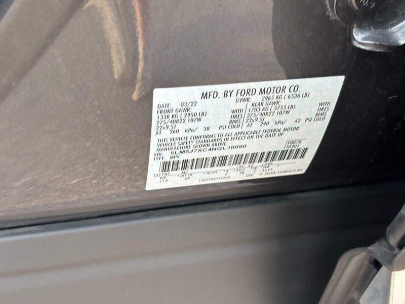 2022 Lincoln Aviator Reserve AWD