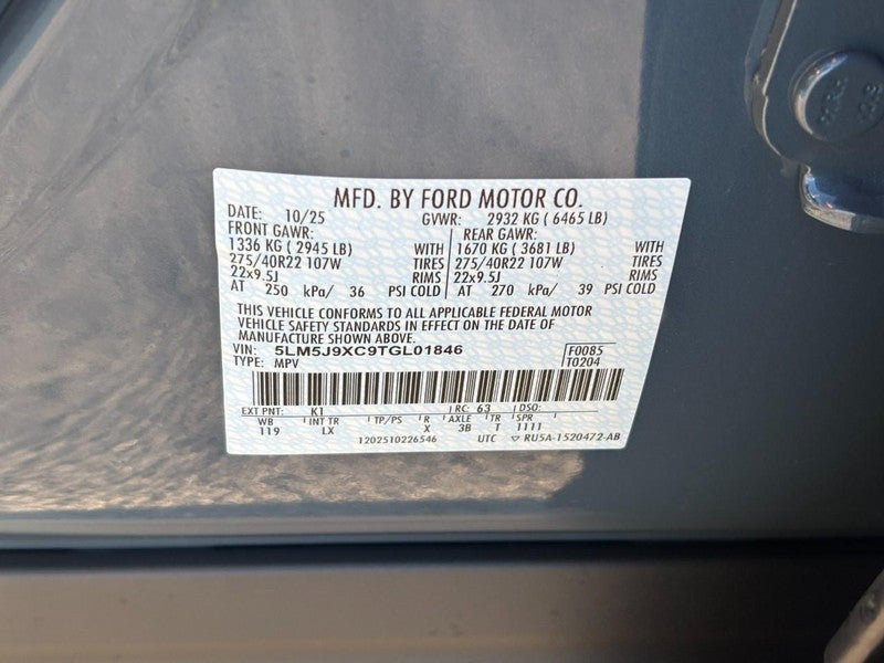 2026 Lincoln Aviator Black Label AWD