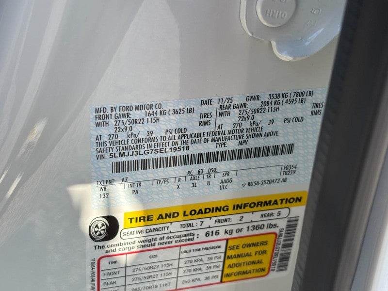 2025 Lincoln Navigator L Reserve 4x4