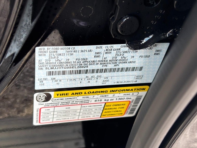 2025 Lincoln Navigator L Black Label 4x4