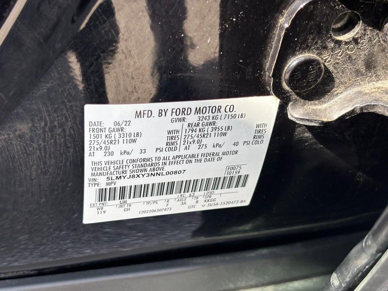 2022 Lincoln Aviator Grand Touring AWD