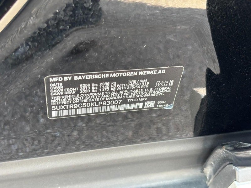 2019 BMW X3 xDrive30i Sports Activity Vehicle