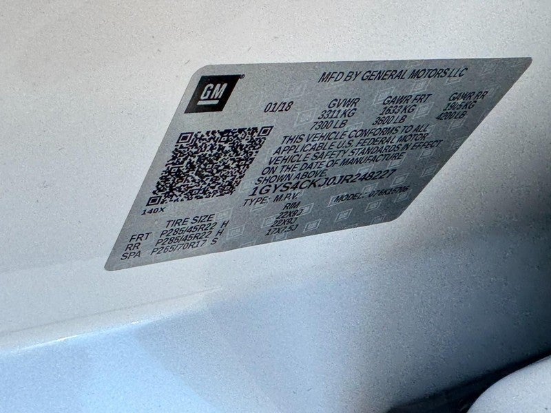 2018 Cadillac Escalade 4WD 4dr Premium Luxury