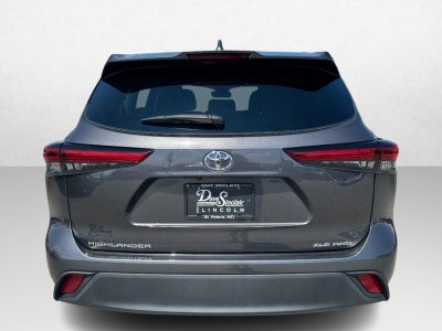 2021 Toyota Highlander XLE AWD (Natl)