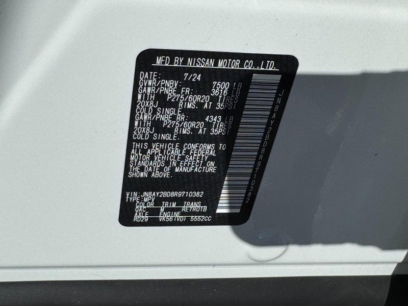 2024 Nissan Armada 4x4 SL