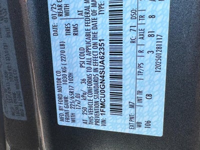 2025 Ford Escape Active FWD