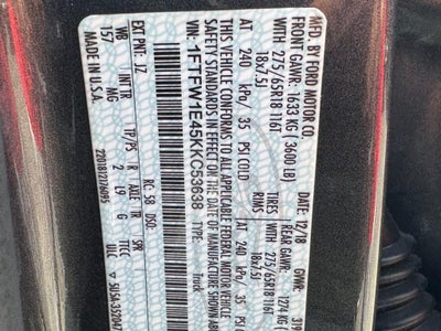 2019 Ford F-150 4WD SuperCrew Box