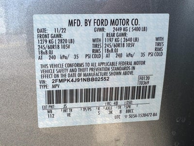 2022 Ford Edge AWD