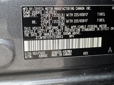 2023 Toyota RAV4 XLE FWD (Natl)