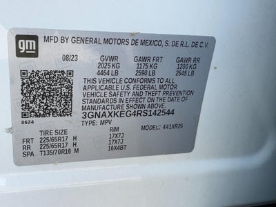 2024 Chevrolet Equinox FWD 4dr LT w/1LT