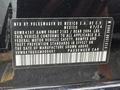 2025 Volkswagen Jetta Sport Auto