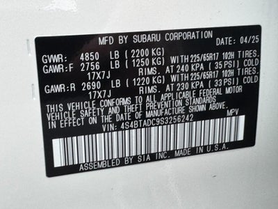 2025 Subaru Outback Premium AWD