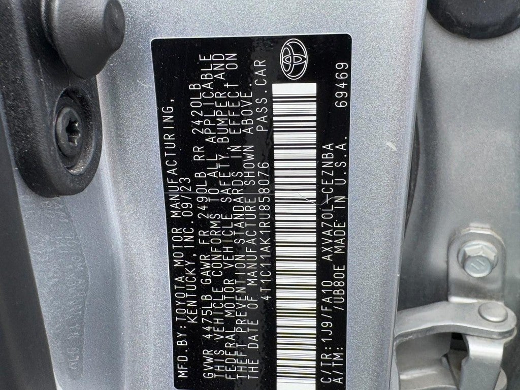 2024 Toyota Camry LE Auto (Natl)