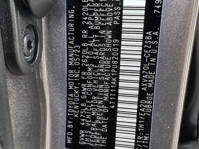 2023 Toyota Camry SE Auto (Natl)