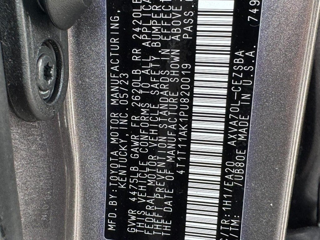 2023 Toyota Camry SE Auto (Natl)