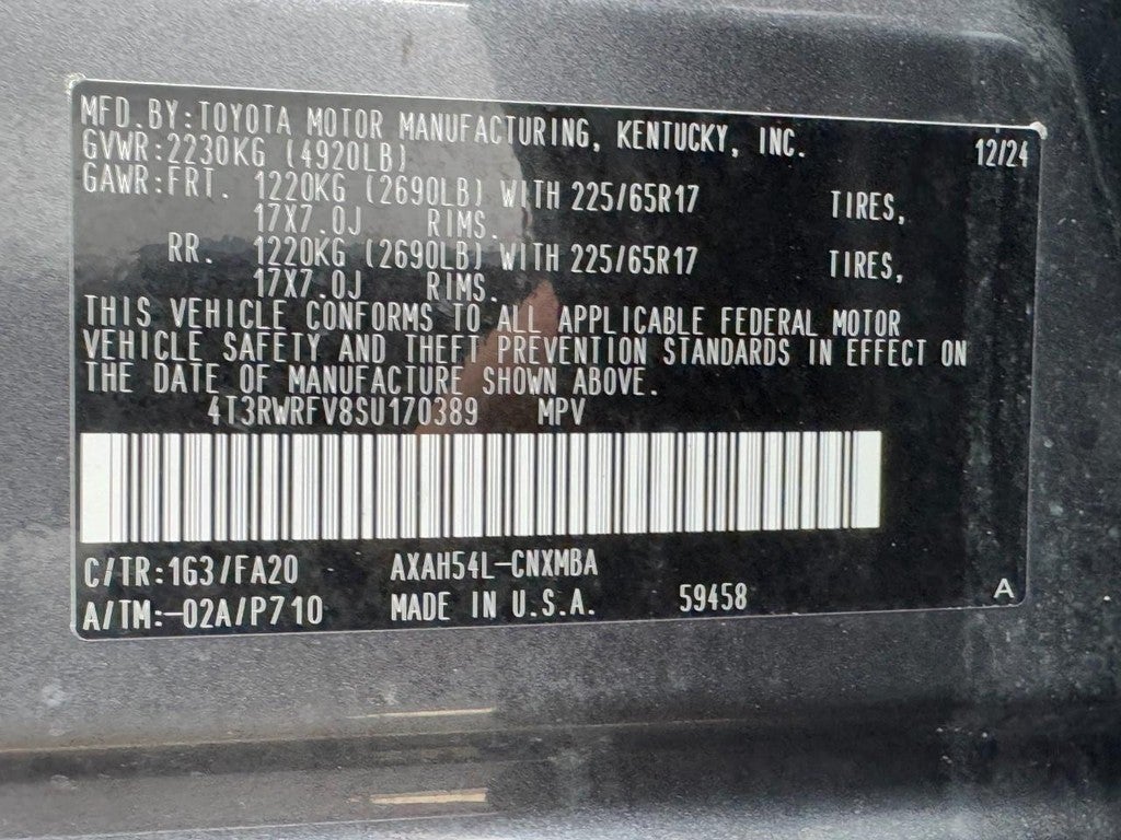 2025 Toyota RAV4 Hybrid XLE AWD (Natl)