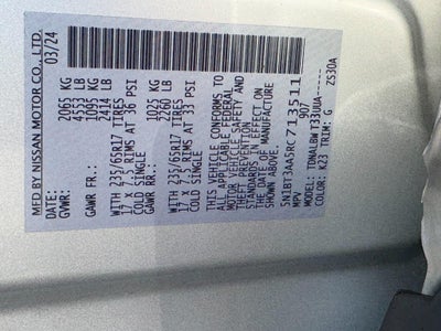 2024 Nissan Rogue FWD S