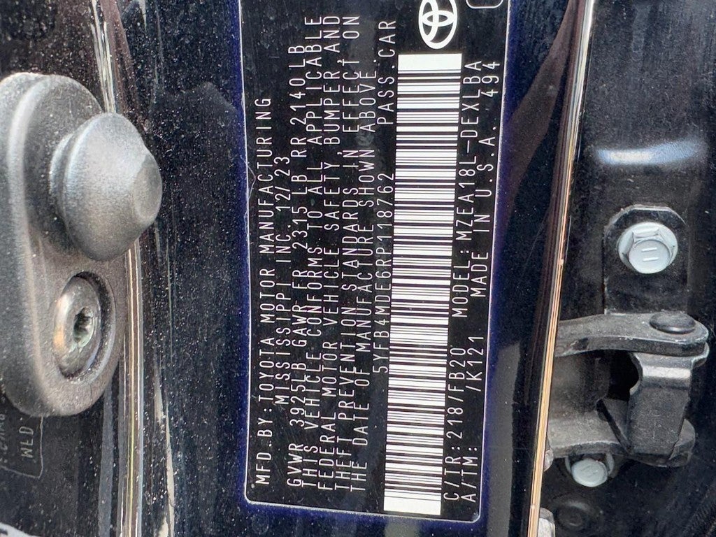 2024 Toyota Corolla LE CVT (Natl)