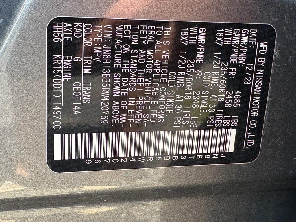 2024 Nissan Rogue AWD SV