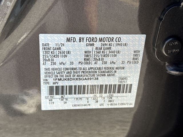 2025 Ford Explorer Active 4WD