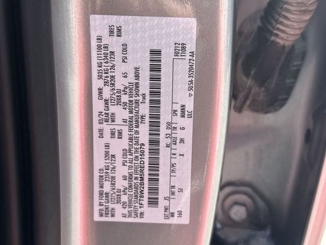 2024 Ford Super Duty F-250 SRW 4WD Crew Cab Box