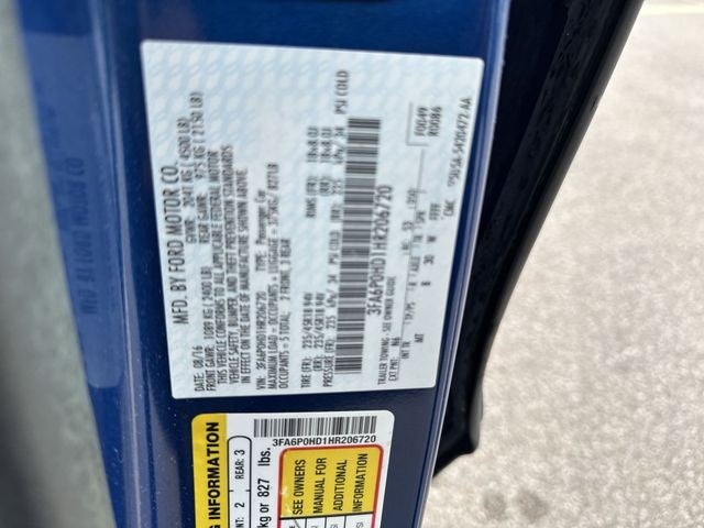 2017 Ford Fusion SE FWD