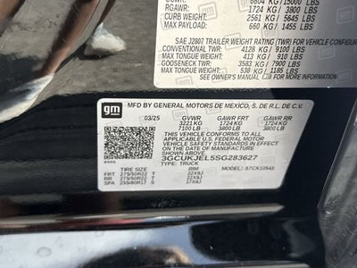 2025 Chevrolet Silverado 1500 4WD Crew Cab 147" High Country