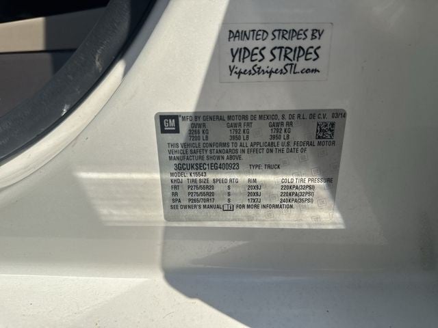 2014 Chevrolet Silverado 1500 4WD Crew Cab 143.5" LTZ w/2LZ