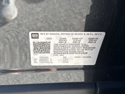 2023 Chevrolet Equinox FWD 4dr LT w/1LT