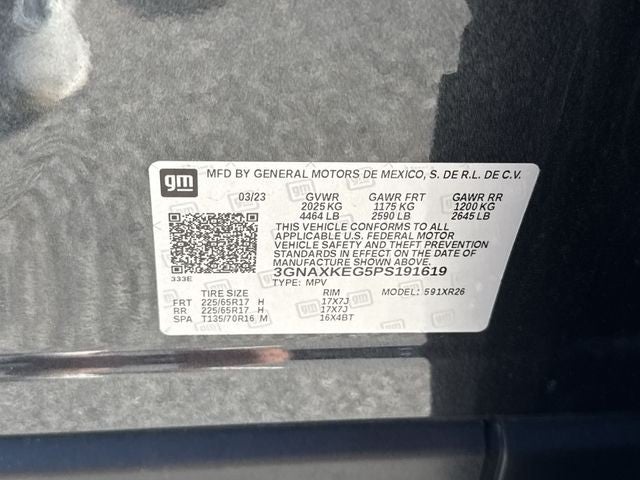2023 Chevrolet Equinox FWD 4dr LT w/1LT