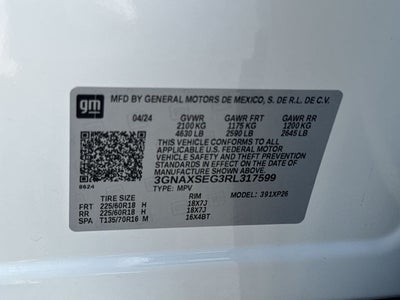 2024 Chevrolet Equinox AWD 4dr LS w/1LS