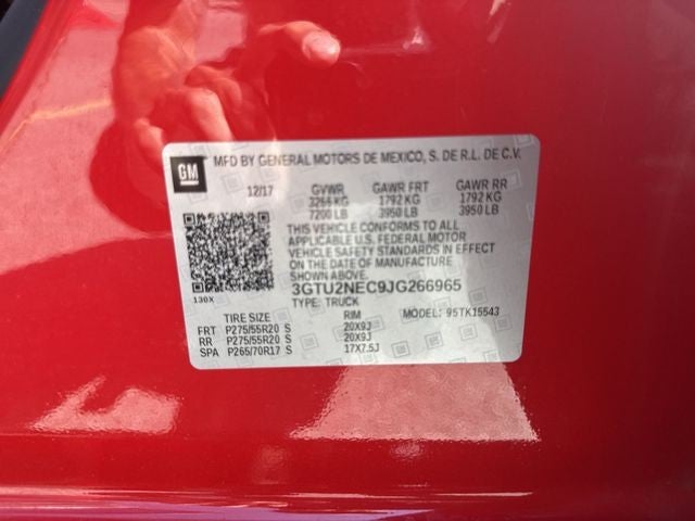 2018 GMC Sierra 1500 4WD Crew Cab 143.5" SLT