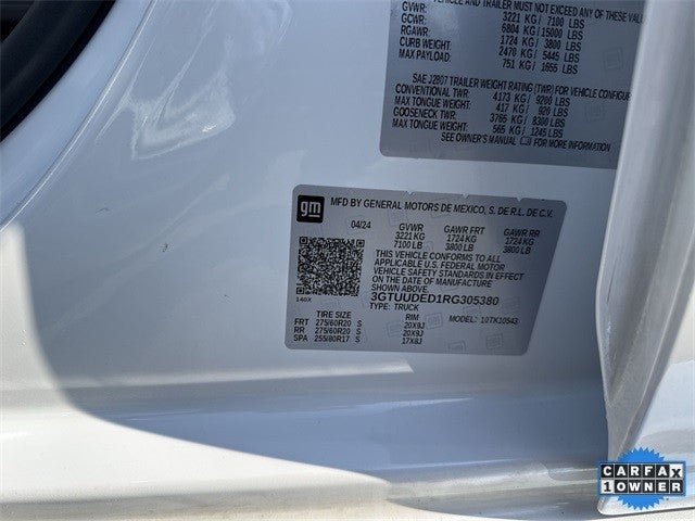 2024 GMC Sierra 1500 4WD Crew Cab 147" SLT