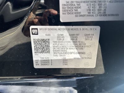 2023 GMC Sierra 1500 4WD Crew Cab 147" SLT