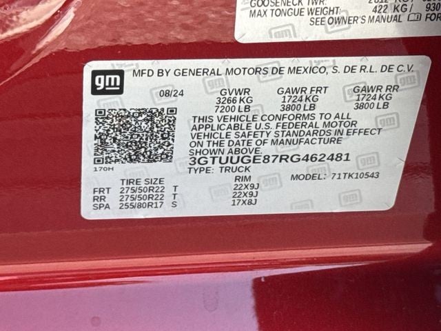 2024 GMC Sierra 1500 4WD Crew Cab 147" Denali