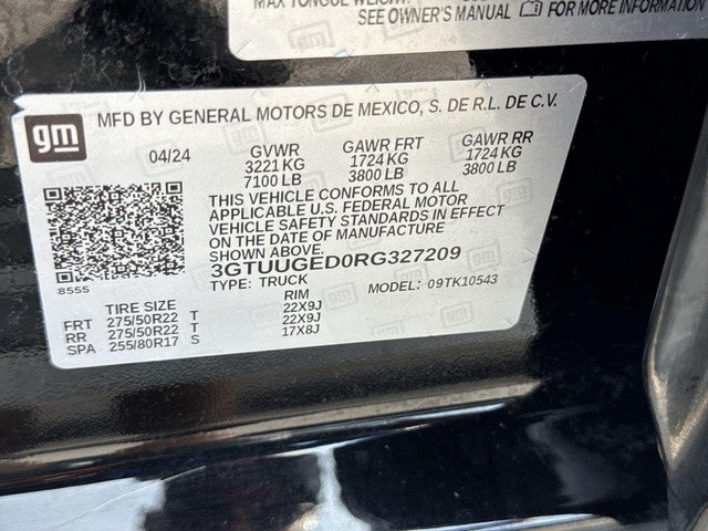 2024 GMC Sierra 1500 4WD Crew Cab 147" Denali