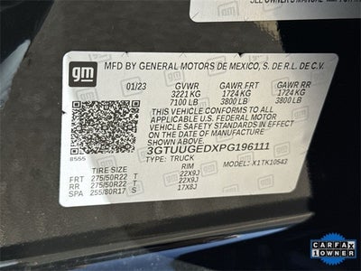 2023 GMC Sierra 1500 4WD Crew Cab 147" Denali