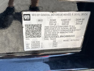 2022 GMC Sierra 1500 4WD Crew Cab 147" Denali