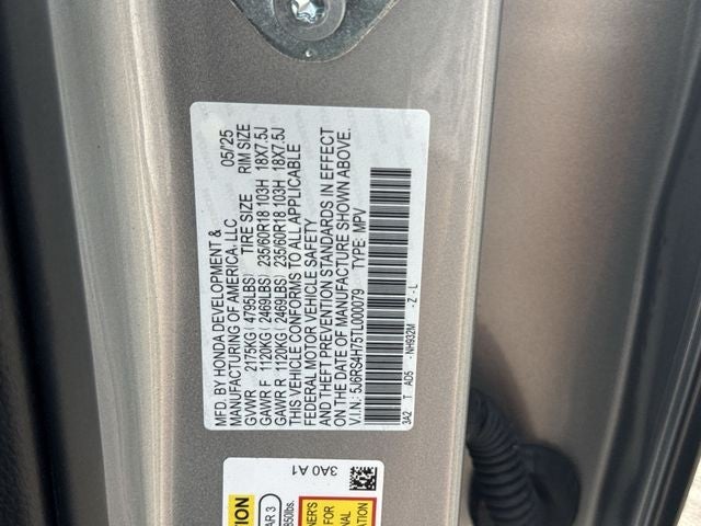 2026 Honda CR-V EX-L AWD