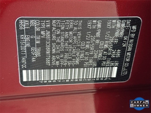 2024 Nissan Rogue AWD SL